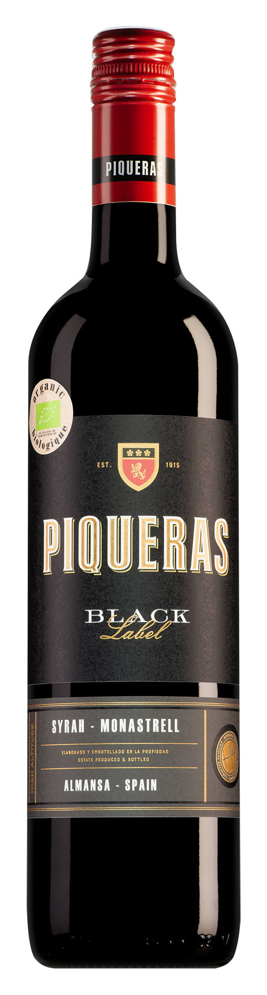 BIO WIJN Bodegas Piqueras Almansa Black Label Syrah-Monastrell (6 flessen)